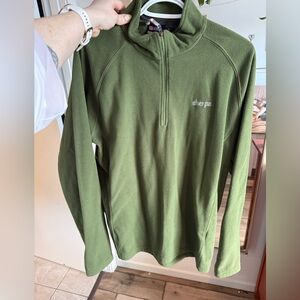 Sherpa fleece sweater